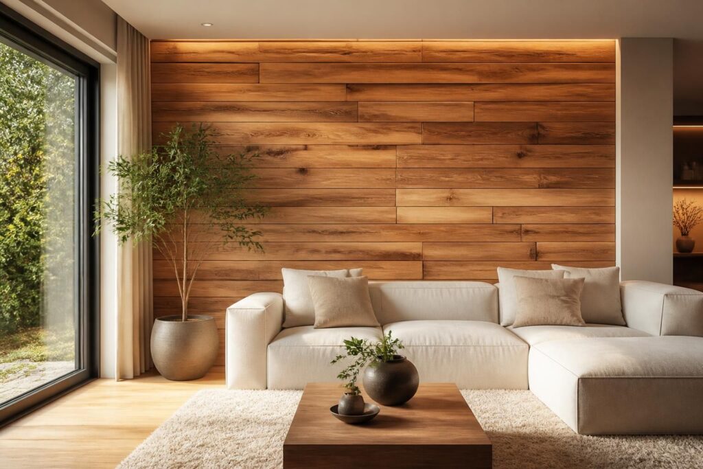 apportez chaleur et style à vos espaces avec nos panneaux muraux en bois décoratifs, parfaits pour sublimer l'intérieur de votre maison.