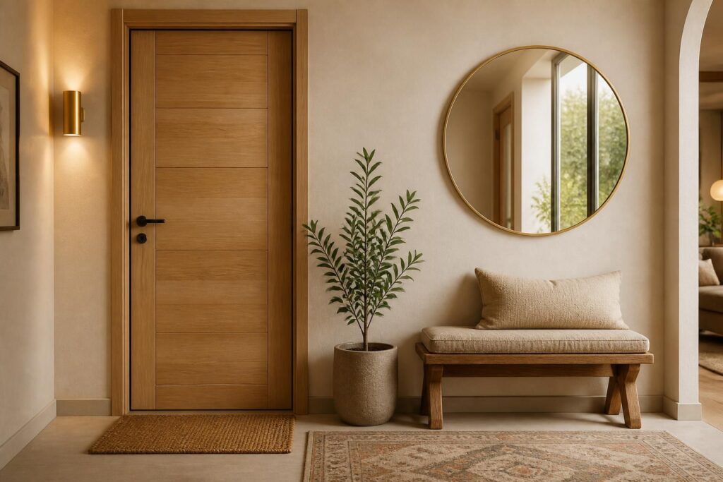 découvrez nos astuces pour décorer votre porte intérieure et créer une entrée stylée et accueillante qui impressionnera vos invités dès le seuil.