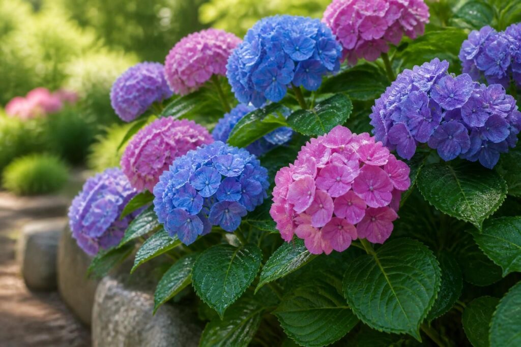 découvrez nos conseils pour réussir la floraison de l'hydrangea macrophylla, cet hortensia populaire aux fleurs généreuses et colorées.