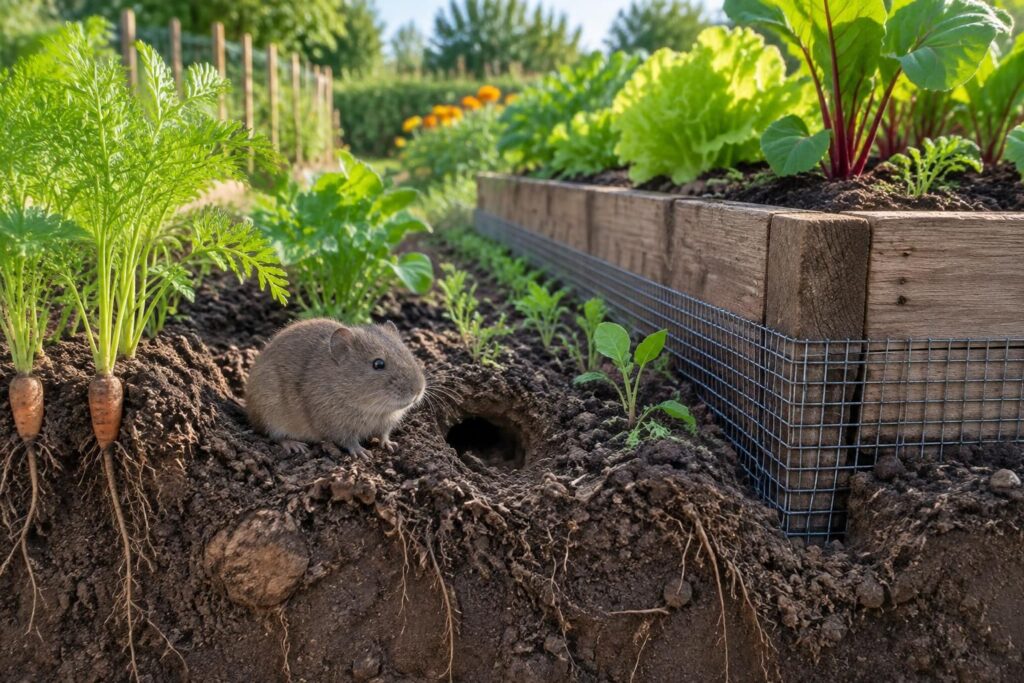 apprenez à reconnaître le campagnol au jardin, repérer les dégâts qu’il cause et protéger vos plantations grâce à des solutions adaptées.